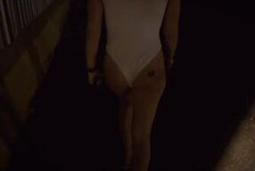 Walking back from a night out in Cap d'Agde, with my spanked ass!