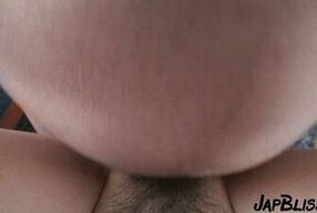 Japanese University Student Receives A Creampie