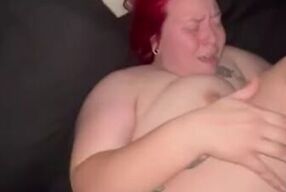 Bbw getting fucked from the side by bbc