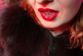 FUR SOUNDS and hot LIPS fetish video - ASMR relax sounding