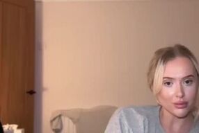 CUTE 18TEEN YEAR OLD BLONDE DOES NIGHTTIME STRETCHES (GUESS WHAT I REMOVE FIRST)