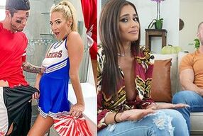 TouchMyWife - Cosplaying Housewives Gather Cocks - Compilation