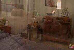 Nothing makes the blonde milf bride with big tits orgasm harder than his big cock during anal