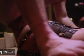 Deeper. Adriana is handcuffed and obliged to watch