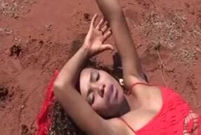 wild threesome safari fuck orgy