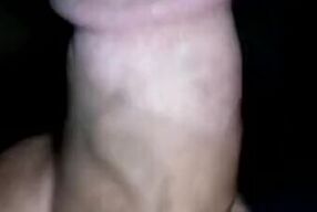 Tattooed homeless dilf jerks it