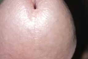 Playing with my hard cock