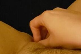 Sensitive pussy keeps pushing out vibrator