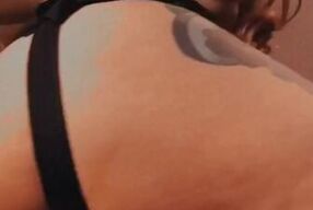 Goth Girl Strapon Tease