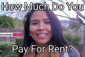 Jada Kai & Jackie Knight parody how much you'll pay for rent with their big tits & tight cowgirl skills!