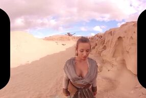 Dangerous Moments Make Taylor Sands Horny As Hell In STAR WARS XXX Parody