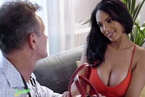 Doctor injects creampie into big tits big ass Latina MILF Katrina Moreno