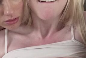 Flirty Horny Girls Celestina Blooms, Jazmin Luv, and Vina Sky never Miss A Good BJ Opportunity