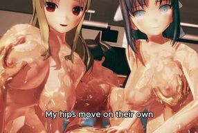 5 Big Boobed Beauties Empty Every Last Drop on a Lucky Cock | Hentai English Subbed