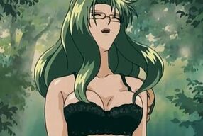 Busty Green Haired Babe Loves Getting Her Hairy Pussy Eaten in 69 Position