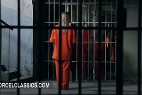 Lola Reve submitted to 3 prisoners