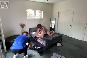 Hercules Tatted Hunk DESTROYS tiny tatted latina tight puss.